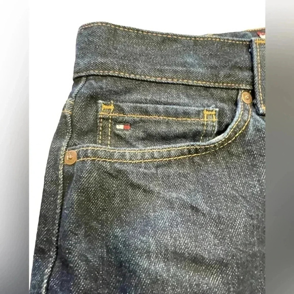 Tommy  Hilfiger Straight Leg Dark Wash Jeans Size 29 - Picture 7 of 11